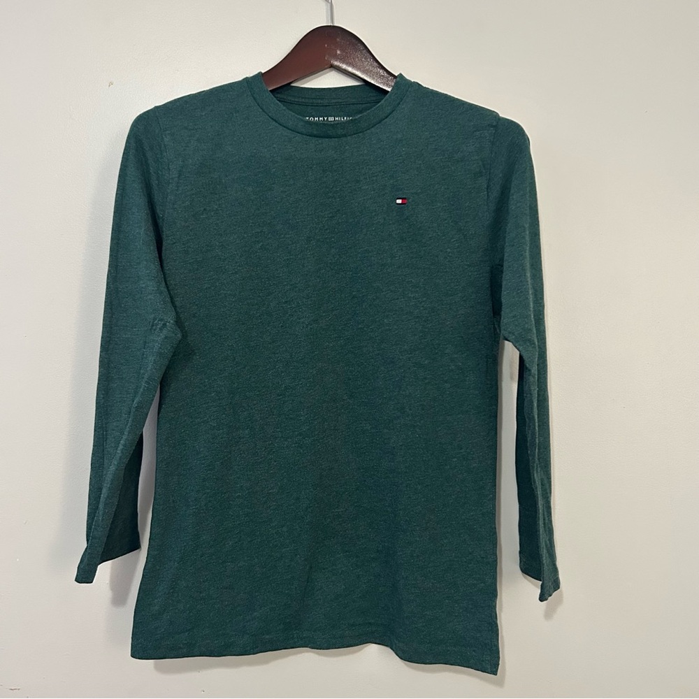 Tommy Hilfiger Youth green Long Sleeve Tee XL